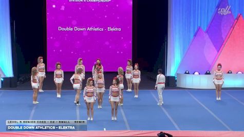Double Down Athletics - Elektra [2026 L5 Senior Coed - D2 - Small Semis] 2026 The D2 Summit