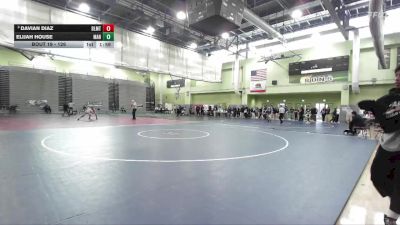 126 lbs Champ. Round 1 - Davian Diaz, BELMONT vs Elijah House, Marshall