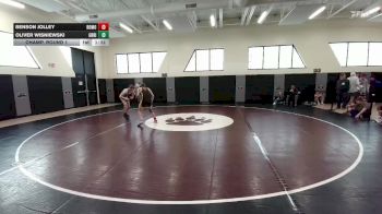 138 lbs Champ. Round 1 - Oliver Wisniewski, Green River vs Benson Jolley, Rocky Mountain