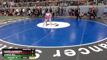 110 lbs Round 1 - Camelia Bell, Glacier Bear Wrestling Club vs Hayden Vanderpool, Pioneer Grappling Academy