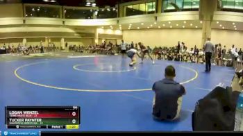 195 lbs Round 2 (10 Team) - Tucker Paynter, Shamrocks Wrestling vs Logan Wenzel, Terre Haute Blue