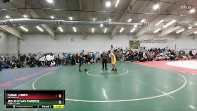 215 lbs Champ. Round 2 - Jesus Rivas Campos, Pueblo East vs Isaiah Jones, Mesa Ridge