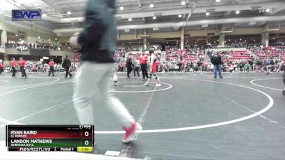 115 lbs Quarterfinal - Landon Mathews, Nebraska Boyz vs Ryan Baird, El Dorado