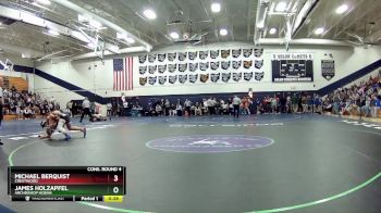 175 lbs Cons. Round 4 - Michael Berquist, Crestwood vs James Holzapfel, Archbishop Hoban