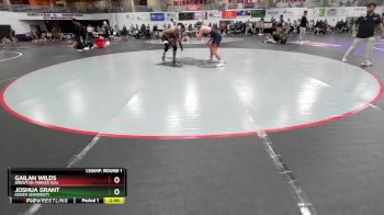 165 lbs Champ. Round 1 - Joshua Grant, Keiser University vs Gailan Wilds, Brewton-Parker (GA)