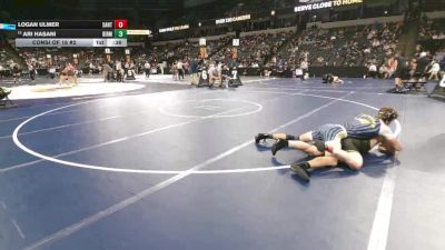 190 lbs Consi Of 16 #2 - Logan Ulmer, Santiago (Corona) (SS) vs Ari Hasani, Birmingham (LA)