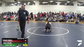 141 lbs Cons. Round 3 - Rylee Pierce, Whitehall Vikings WC vs Zack Miller, Mattawan Wrestling