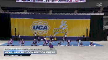 Geraldine Rec Competition Cheer - Geraldine Rec Competition Cheer [2025 Traditional Rec - 12Y Day 1] 2025 UCA Space Center Regional