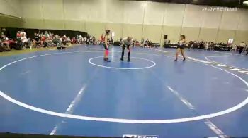 90 lbs Rr Rnd 5 - Abigail Rivero, Mojo Grappling Academy Girls vs Leilani Nanquilada, Untouchable Mollywhoppers