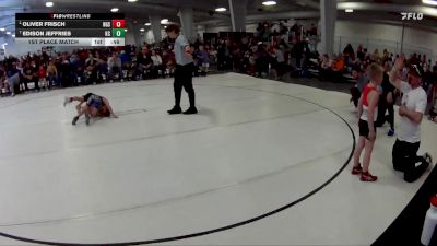 29 lbs 1st Place Match - Oliver Frisch, NGSE vs Edison Jeffries, Kearney Catholic