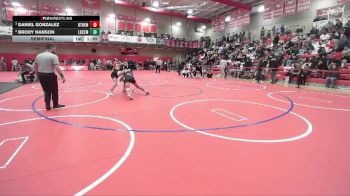 132 lbs Semifinal - Daniel Gonzalez, Othello vs Brody Hanson, Lake Stevens