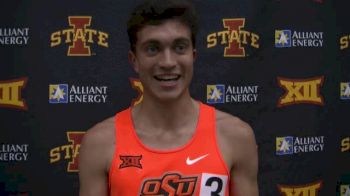 Chad Noelle 3:57 mile, new PB and runner-up finish