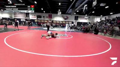 120 lbs Cons. Round 5 - Noah Reese, San Clemente vs Marley Hogai, El Toro