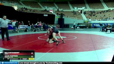 D1-120 lbs Cons. Round 2 - Rex Fortenberry, Liberty vs Gavin Martinez, Corona Del Sol