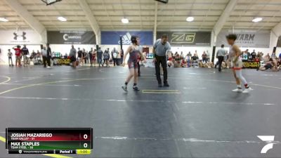 17 lbs Finals (2 Team) - Josiah Mazariego, Team Valley vs Max Staples, Team Steel