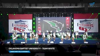 Oklahoma Baptist University - Team White [2025 Cheer Spirit Rally Division II Finals] 2025 NCA & NDA College Nationals