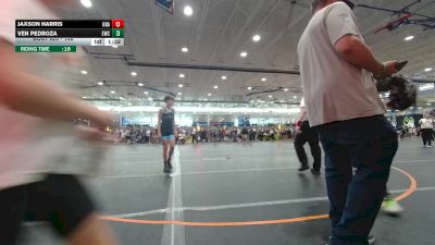 106 lbs Champ. Round 2 - Jaxson Harris, Unattached vs Ven Pedroza, Unattached
