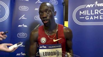 Lomong pulls off an incredible win at Millrose
