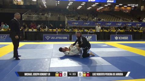 Luiz Roberto Pereira De Arruda vs Michael Joseph Kingrey Jr 2026 Pan Jiu Jitsu IBJJF Championship