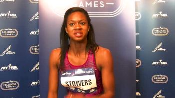 Jasmine Stowers Millrose 60H runner-up