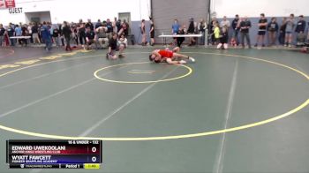 132 lbs Cons. Round 1 - Wyatt Fawcett, Pioneer Grappling Academy vs Edward Uwekoolani, Anchor Kings Wrestling Club