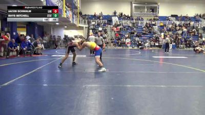 215 lbs Consy 3 - Jacob Schwalm, Line Mountain vs Rhys Mitchell, State College