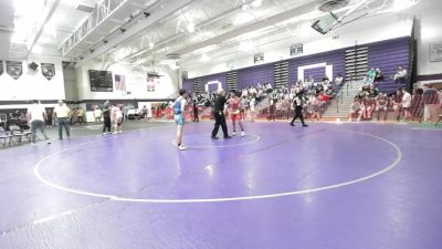 126 lbs Semifinal - Anthony Pineda, Orchard South WC vs River Hibler, Scorpions
