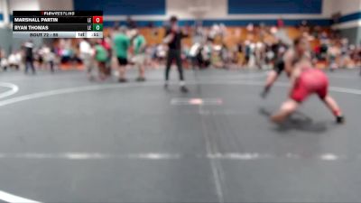 95 lbs Round 3 - Ryan Thomas, Rivertown Wrestling Wolves vs Marshall Partin, Knights Youth Wrestling