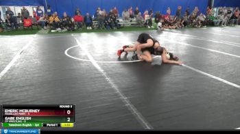 113 lbs Round 3 (8 Team) - Emeric McBurney, Massillon Perry vs Gabe English, CP Wrestling