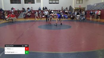 126 lbs Consi Of 8 #1 - Jaden Kline, Hammond School vs Noah Rodriguez, Bishop Lynch