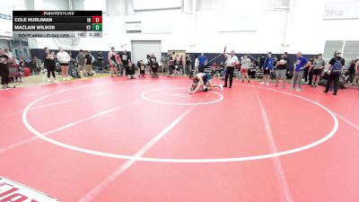 C-242 lbs Consi Of 8 #1 - Cole Hurliman, IN vs Maclain Wilson, KY