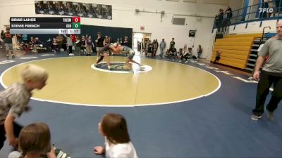 123-132 lbs Round 3 - Stevie French, Cody Middle School vs Briar Lahoe, Thermopolis Middle School