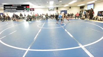 138 lbs Quarterfinal - Moses Mendoza, Gilroy vs Lincoln Chung, LB Poly