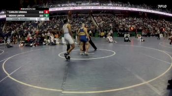 2A 190 lbs Cons. Round 2 - Carlos Urbina, West Caldwell High School vs Mekhi Linton, South Granville High School