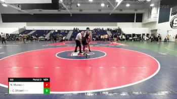 165 lbs Cons. Round 4 - Chuk Ohiaeri, El Camino Real vs Noel Munez, Oxnard