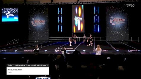 VooDoo Cheer - Day 1 [2023 Dolls Independent Cheer--Novice Mini Level 1] 2023 Battle in Branson Nationals