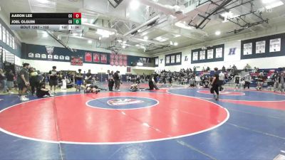152 lbs Cons. Semi - Joel Olguin, California Grapplers vs Aaron Lee, Centennial Corona
