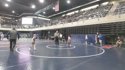 58 lbs Semifinal - Evan Gemmell, Arkport vs Andrew Schwarting, Warrington