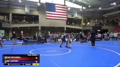 138 lbs Cons. Round 4 - Micah McCaskill, TX vs Kobe Gaffney, OK