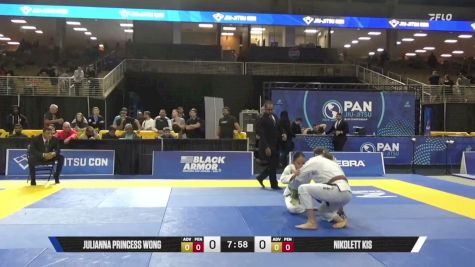 Nikolett Kis vs Julianna Princess Wong 2026 Pan Jiu Jitsu IBJJF Championship