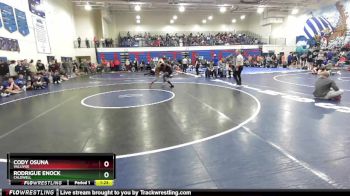 126 lbs Cons. Round 1 - Cody Osuna, Vallivue vs Rodrigue Enock, Caldwell