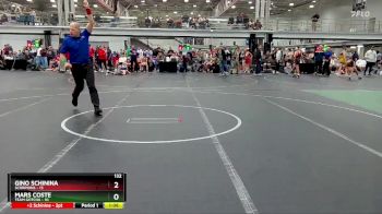 132 lbs Round 7 (8 Team) - Mars Coste, Team Gotcha vs Gino Schinina, Scorpions