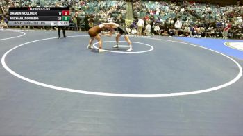 150 lbs Quarterfinal - Damen Vollmer, Temecula Valley vs Michael Romero, St John Bosco