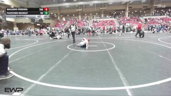 61 lbs Round 1 - Fletcher Murray, Thunderbird vs Macario Perkins, Team Of Hard Knox