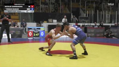 65kg Semifinal - Nicolae Gandrabura, Brock WC vs Peiman Biabani, Burnaby Mountain Wrestling Club
