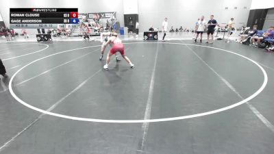 150 lbs Roman Clouse, Kansas Blue vs Gage Anderson, South Dakota Red