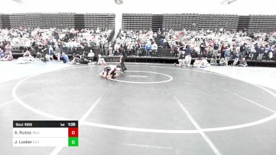 96-I lbs Round Of 16 - Anthony Russo, Yale Street vs Jonas Lusker, Elite NJ