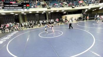 115 lbs Cons. Round 4 - Lydia Cartwright, Sandwich vs Osmairi Medina Alvarado, Unattached