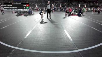 61 lbs Consi Of 8 #2 - Cole Selby, Ocean City vs Ashton Pellechio, Del Val Wildcats