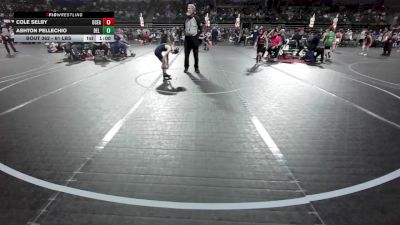 61 lbs Consi Of 8 #2 - Cole Selby, Ocean City vs Ashton Pellechio, Del Val Wildcats